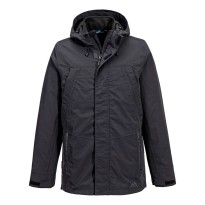 Veste de Travail 3 en 1 Imperméable Coupe-vent Multipoche avec Capuche Portwest KX366
