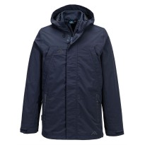 Veste de Travail 3 en 1 Imperméable Coupe-vent Multipoche avec Capuche Portwest KX366