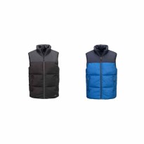 Gilet de Travail Imperméable Multipoche avec Fermeture Éclair Intégrale Baffle Portwest KX305