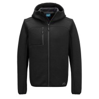 Sweat en Polaire de Travail Multipoche à Zip Intégral avec Capuche Portwest KX372