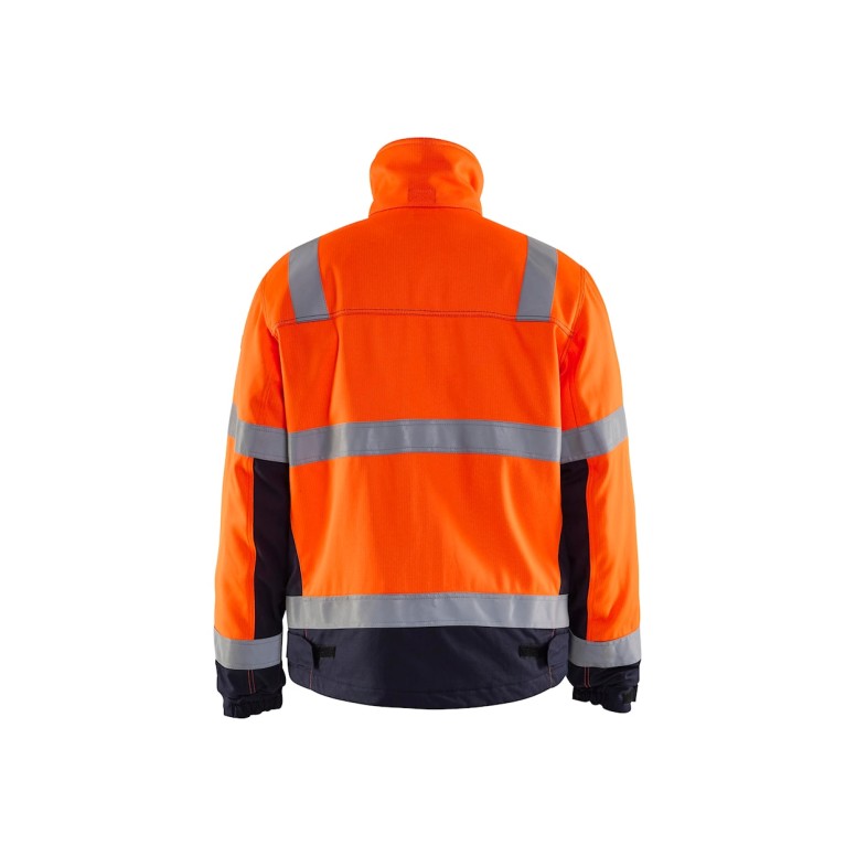 Veste de travail multipoches ignifuge haute...