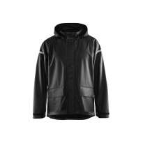Veste de travail imperméable avec capuche Blaklader Level 1 Noir 4311200099004L