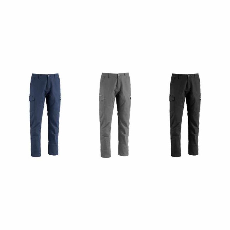 Pantalon de Travail Multifonctions Stretch...