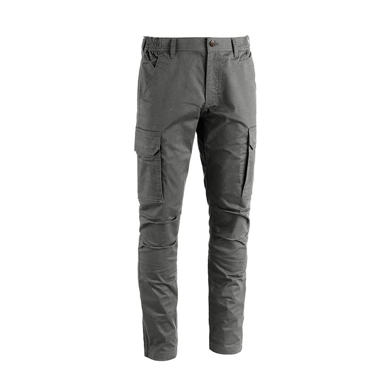 Pantalon de Travail Multipoches Stretch...