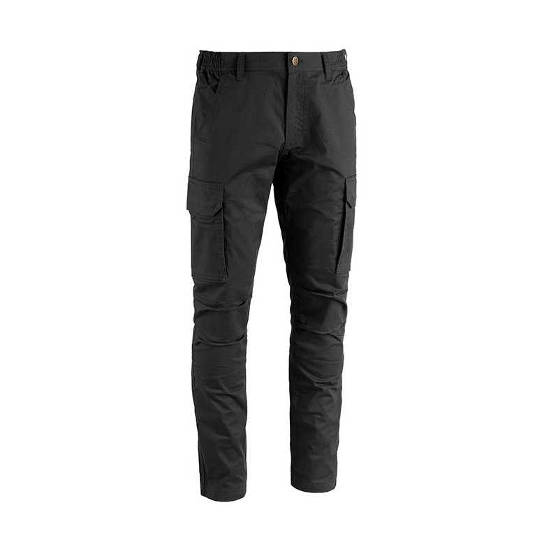 Pantalon de Travail Multipoches Stretch...