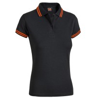 Polo de Travail Femme Stretch Sottozero Sissi Black Line E0489