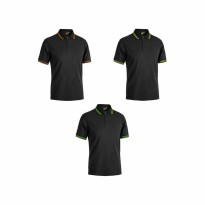 Polo de Travail 100% Coton Sottozero Smith Black Line E0486