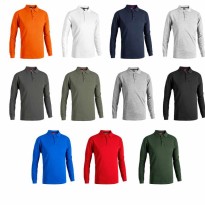 Polo de Travail Manches Longues 100% Coton Sottozero...