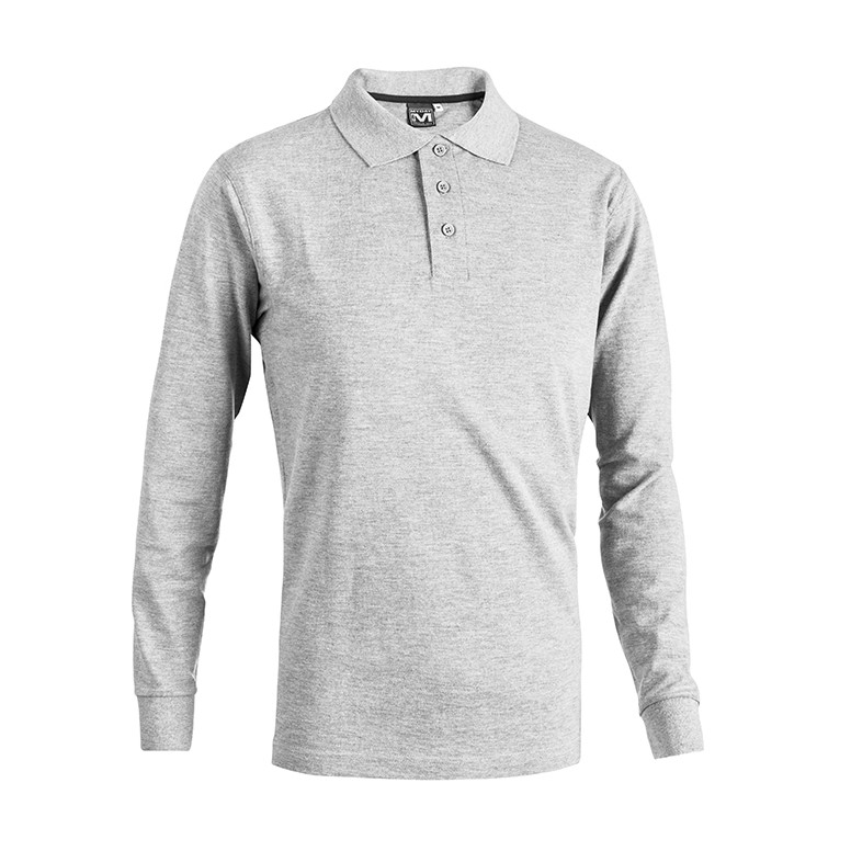 Polo de Travail Manches Longues 100% Coton...