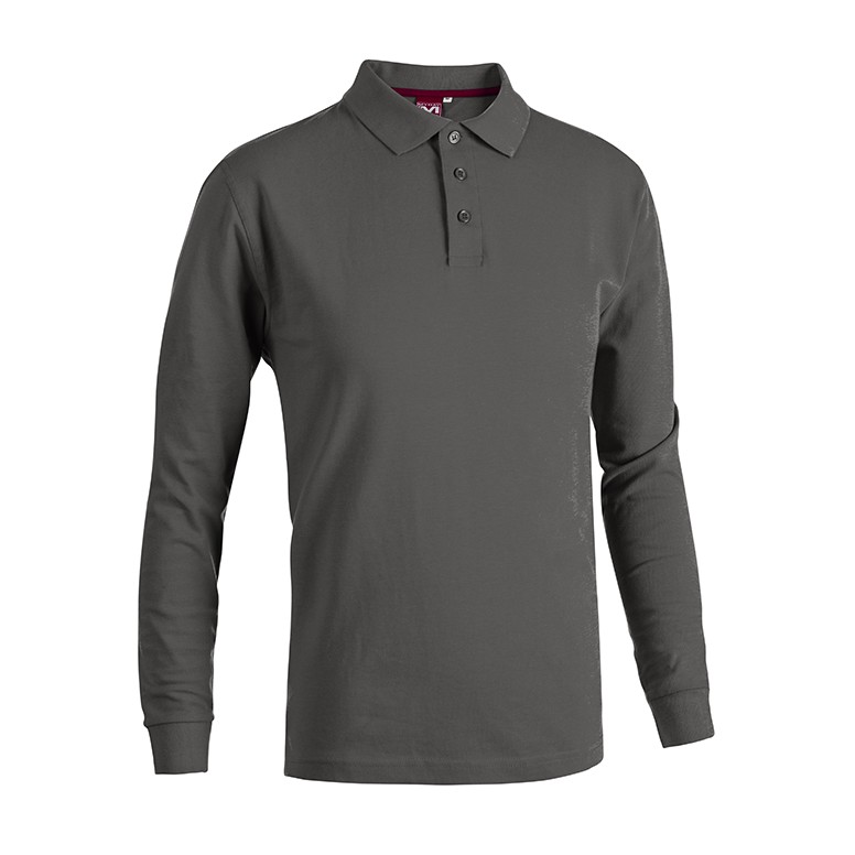 Polo de Travail Manches Longues 100% Coton...