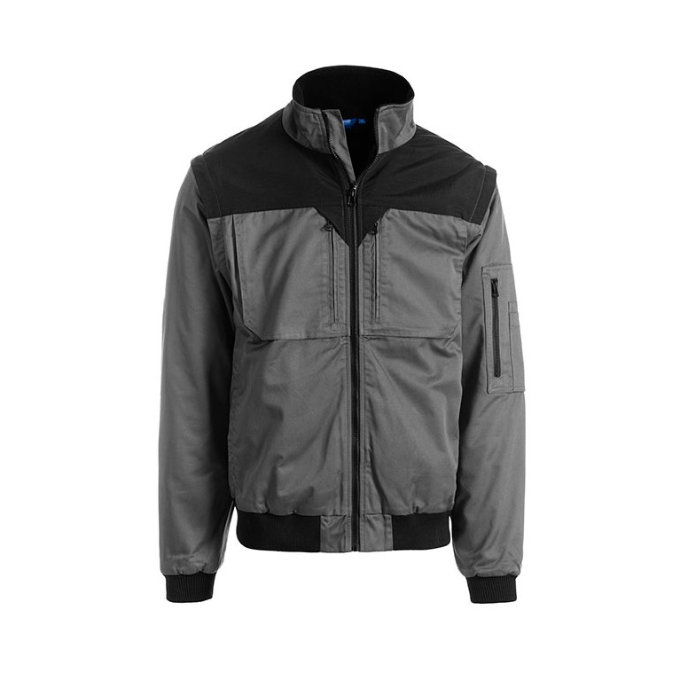 Blouson de Travail Multipoches Zip Intégral...