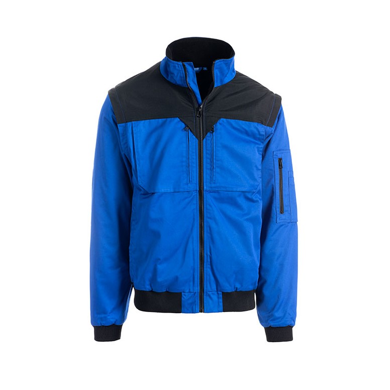 Blouson de Travail Multipoches Zip Intégral...