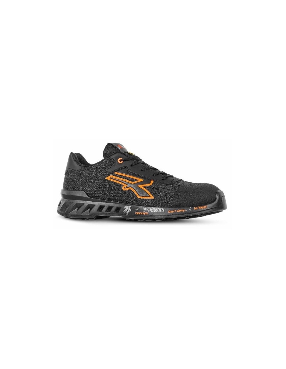 Chaussures De Sécurité U-POWER S1P SRC - Mixte Adulte, Antidérapantes, Emboîture Composite - Orange
