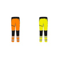 Pantalon de Travail Haute Visibilité Multipoches Imperméable Stretch Portwest T140