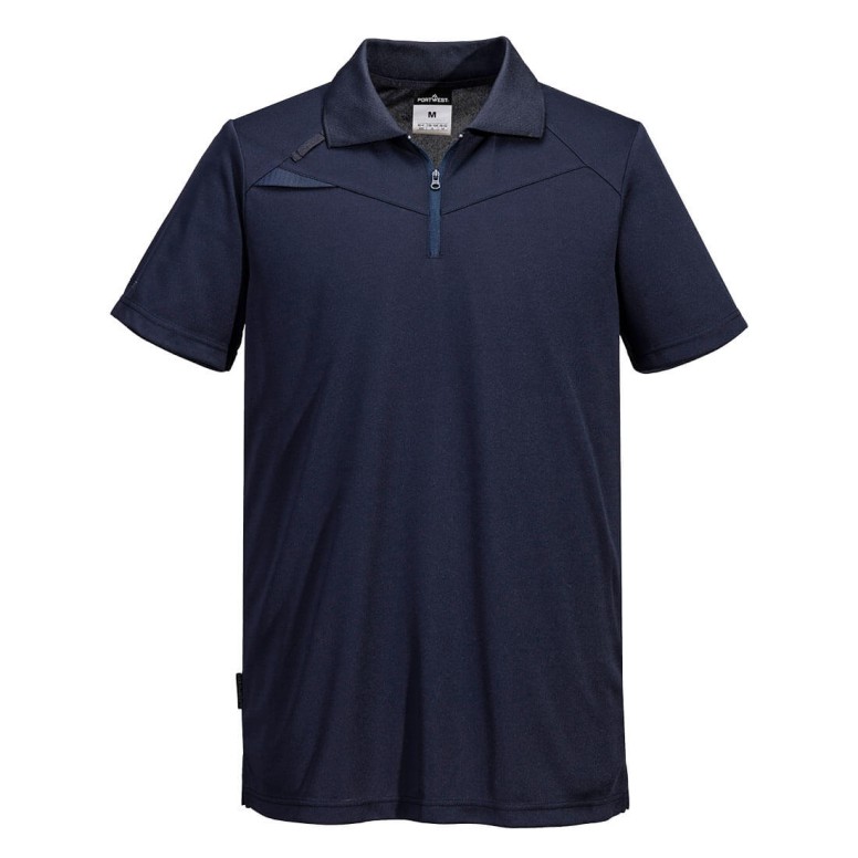 Polo de Travail Demi-Zip Portwest DX410
