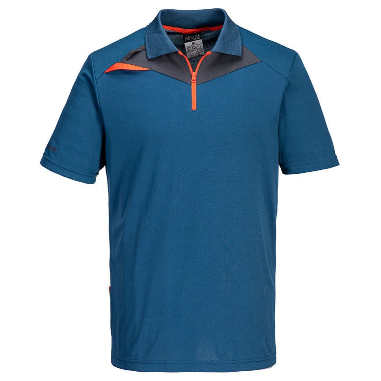 Polo de Travail Demi-Zip Portwest DX410