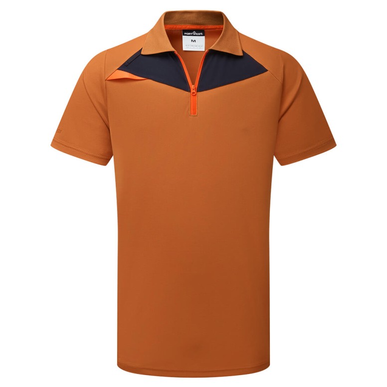 Polo de Travail Demi-Zip Portwest DX410