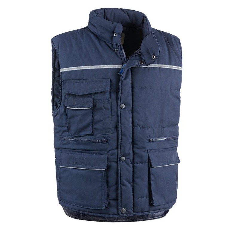 Gilet de Travail Multipoches Sans Métal...