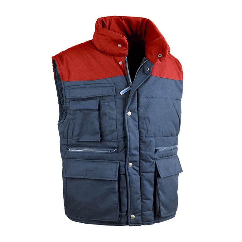 Gilet de Travail Multipoches Sans Métal...