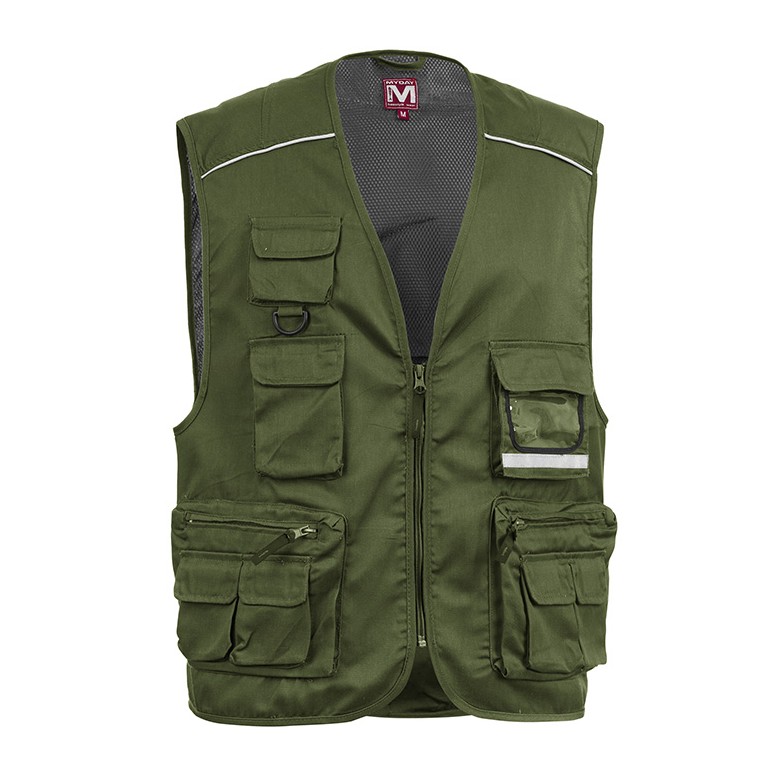Gilet de Travail Multipoches Metalfree...