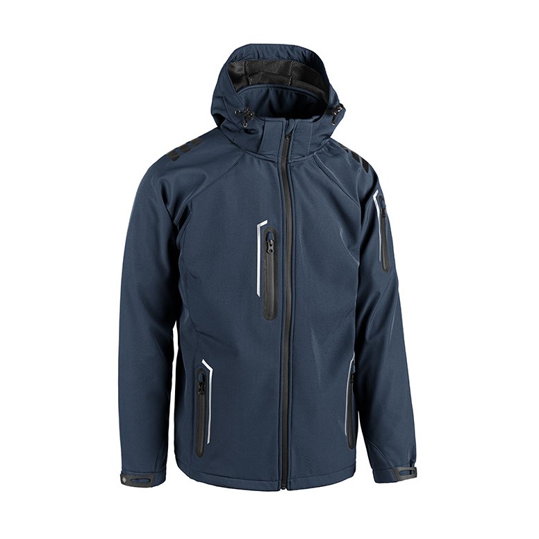 Veste de Travail Softshell Multipoches Stretch...