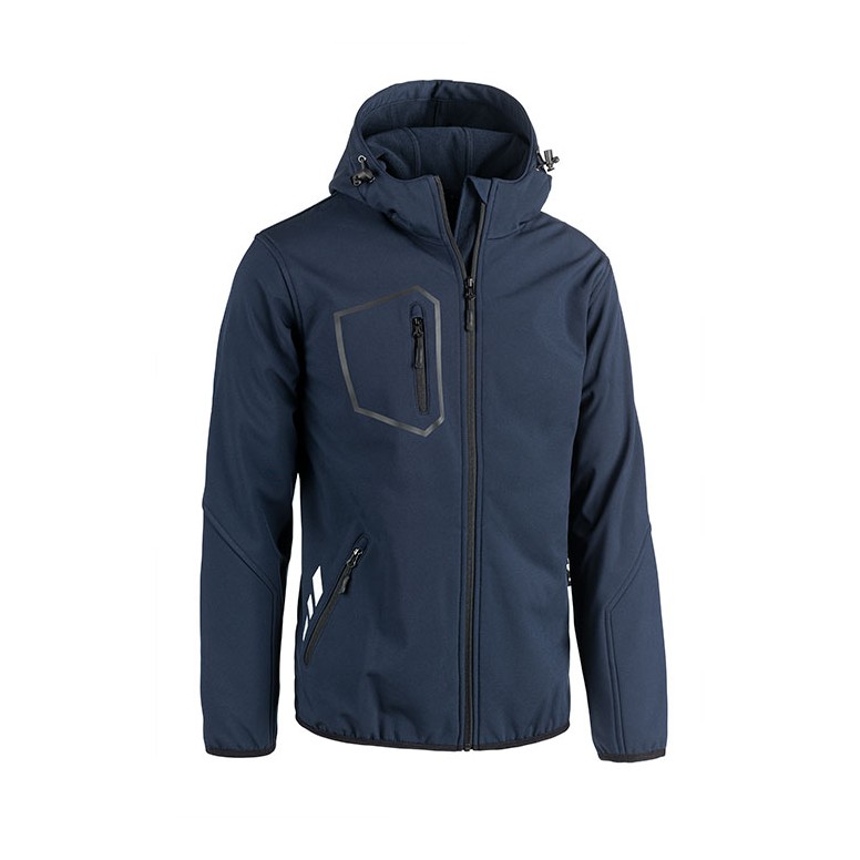 Veste de Travail Softshell Multipoches Stretch...