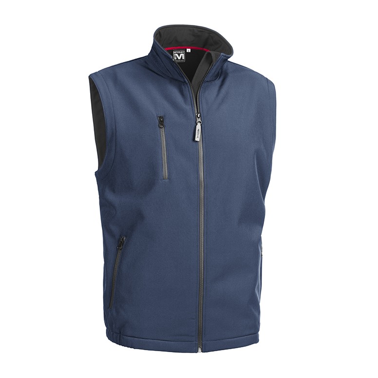 Gilet de Travail Softshell Multipoches Stretch...