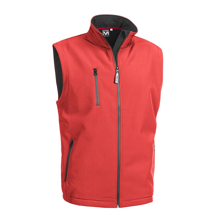 Gilet de Travail Softshell Multipoches Stretch...