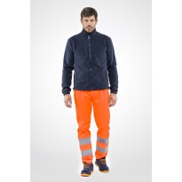 Pantalon de Travail Haute Visibilité Multipoches Hiver Sottozero Pantalon Winter H.V. 2560WX