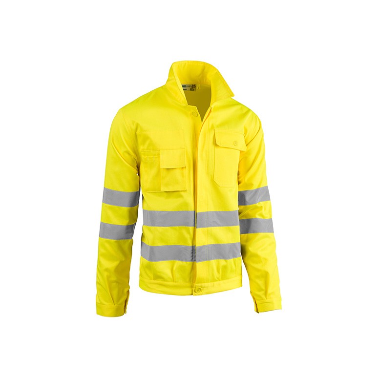 Veste de Travail Haute Visibilité Multipoches...