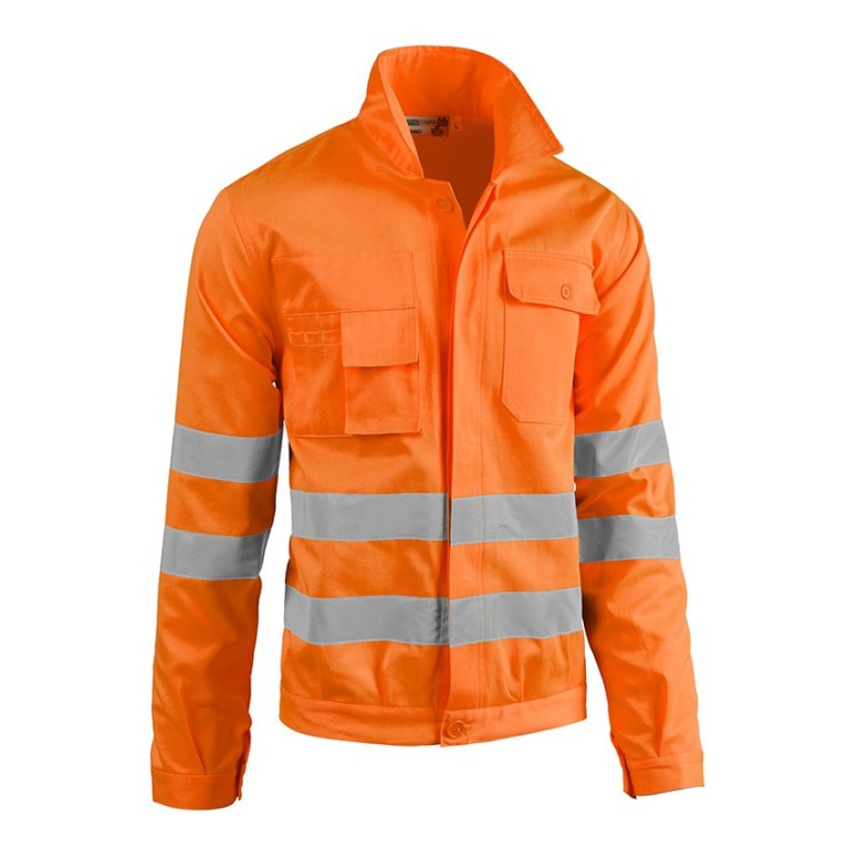 Veste de Travail Haute Visibilité Multipoches...