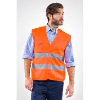Gilet de Travail Haute Visibilité Sottozero Gilet H.V. 1114
