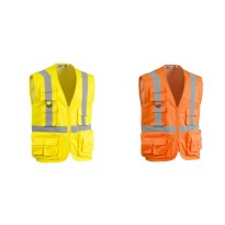 Gilet de Travail Haute Visibilité Multipoches Sottozero Star 7045