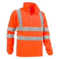 Sweat Polaire Haute Visibilité Demi-Zip Sottozero... 2