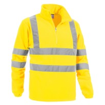 Sweat Polaire Haute Visibilité Demi-Zip Sottozero Brennero 2320