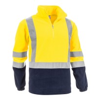 Sweat Polaire Haute Visibilité Demi-Zip Sottozero Brennero 2320