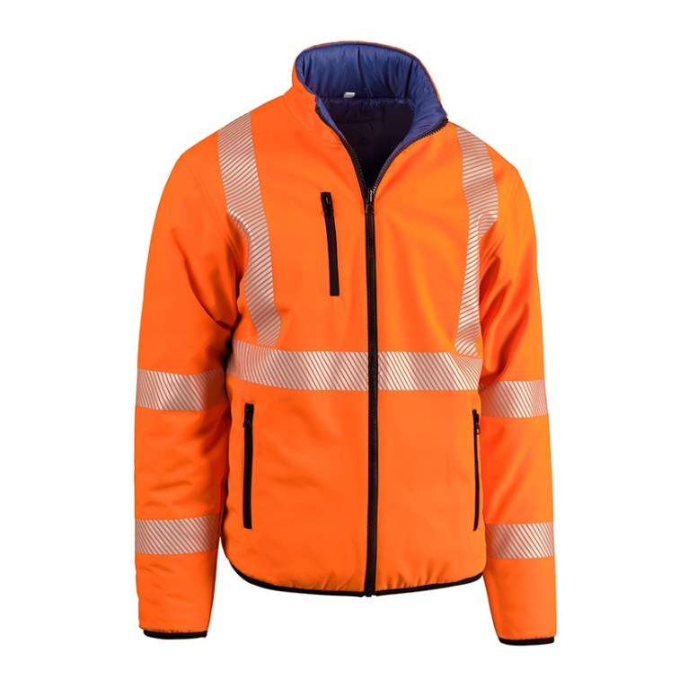 Blouson de Travail Haute Visibilité Multipoches...