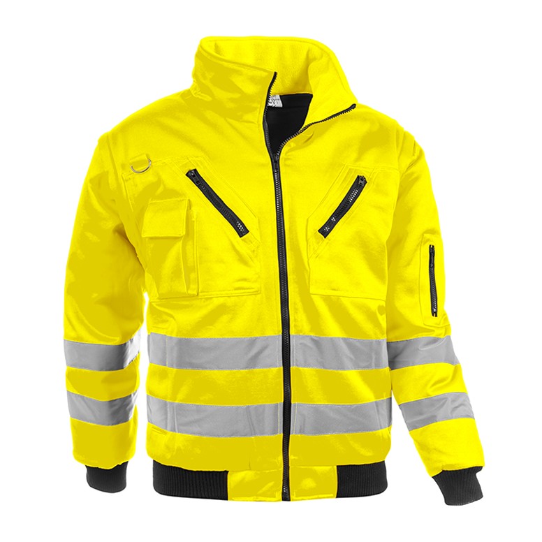 Blouson de Travail Haute Visibilité Multipoches...