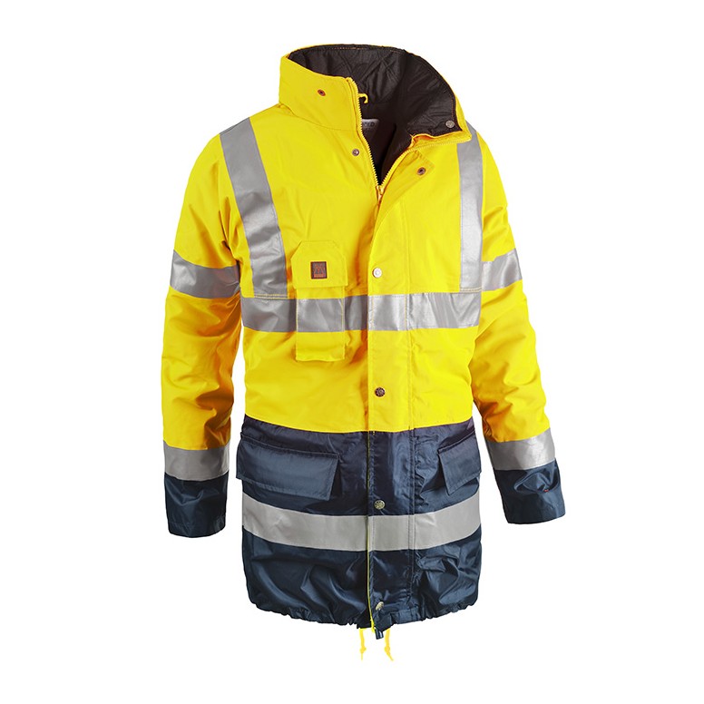 Parka de Travail Haute Visibilité Multipoches...