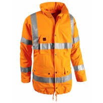 Parka de Travail Haute Visibilité Multipoches Imperméable... 2