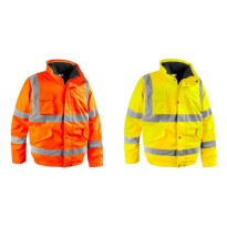Veste de travail haute visibilité multipoches imperméable Sottozero Motorway 2407