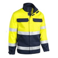 Veste de Travail Haute Visibilité Multinorme Multipoches...