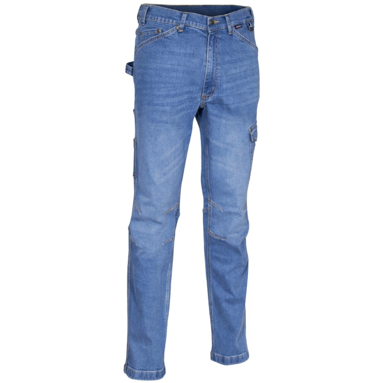 Pantalons de travail multipoches stretch Cofra...