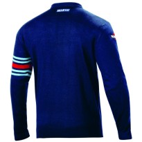 Pull en mélange de laine de travail Sparco Martini Racing 01338