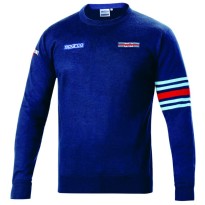Pull en coton de travail Sparco Martini Racing 01350