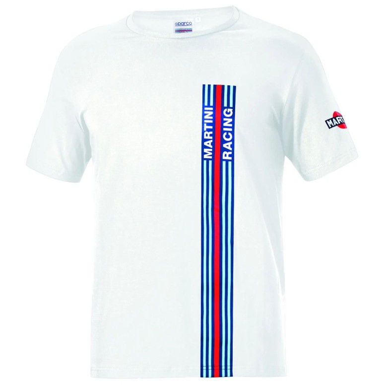Sparco Big Stripes Martini Racing T-Shirt
