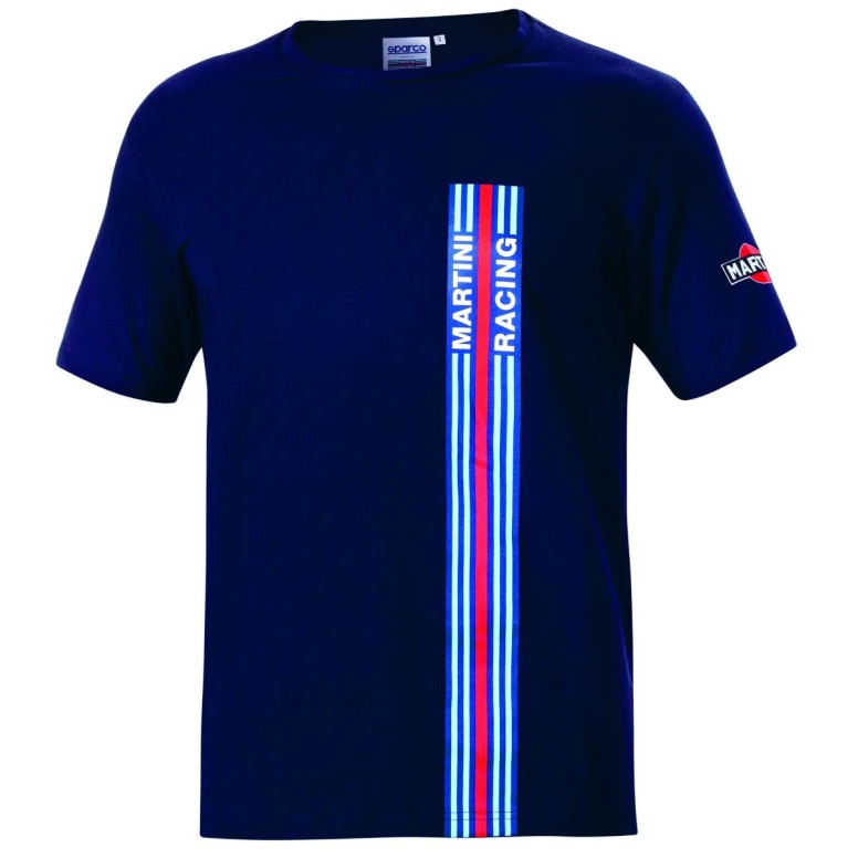 Sparco Big Stripes Martini Racing T-Shirt