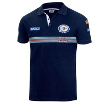 Polo Sparco Replica Patches Martini Racing
