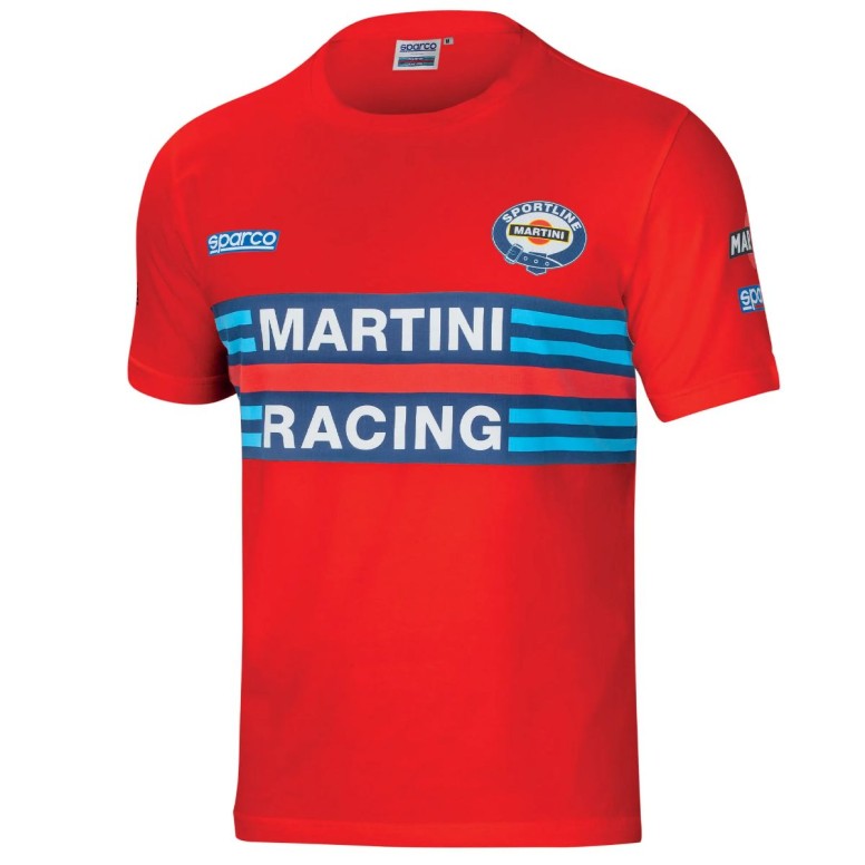T-Shirt de travail Sparco Replica Martini Racing