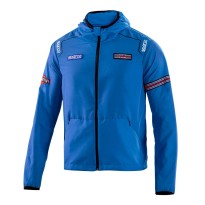 Tous dehors- Veste de travail Sparco WILSON en tissu coupe-vent déperlant Martini Racing Taille S bleu